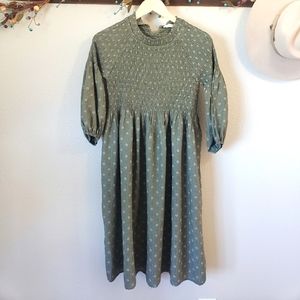 Roolee Green Dress